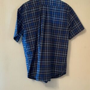 St. John's Bay Blue Casual Button Down Shirt
